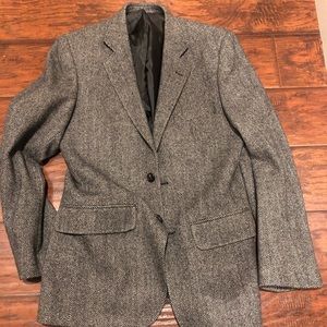 Eddie Bauer Wool Herringbone Blazer